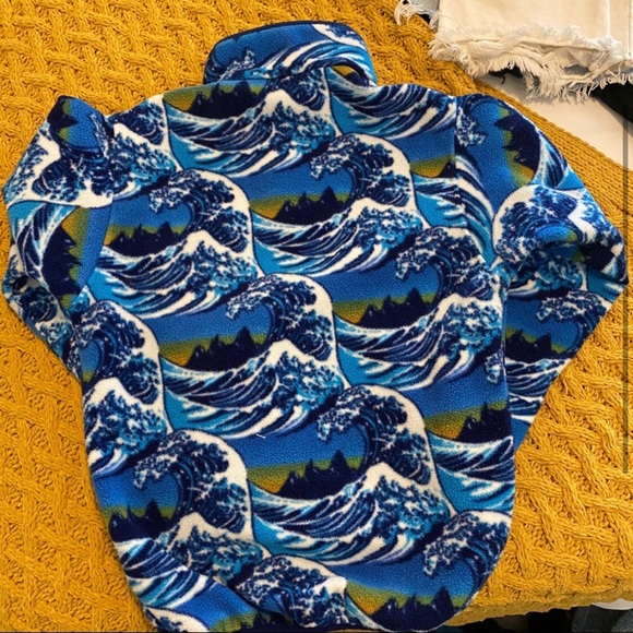 🌊Patagonia Synchilla RARE Fitzroy wave fleece xs - Picture 3 of 4